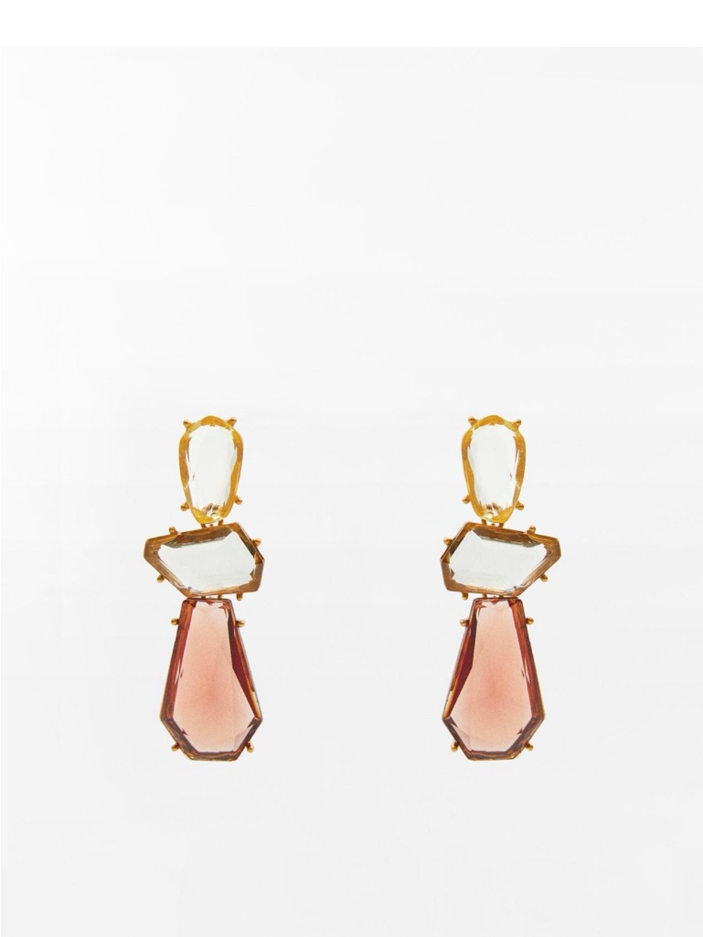 Resin Drop Earrings